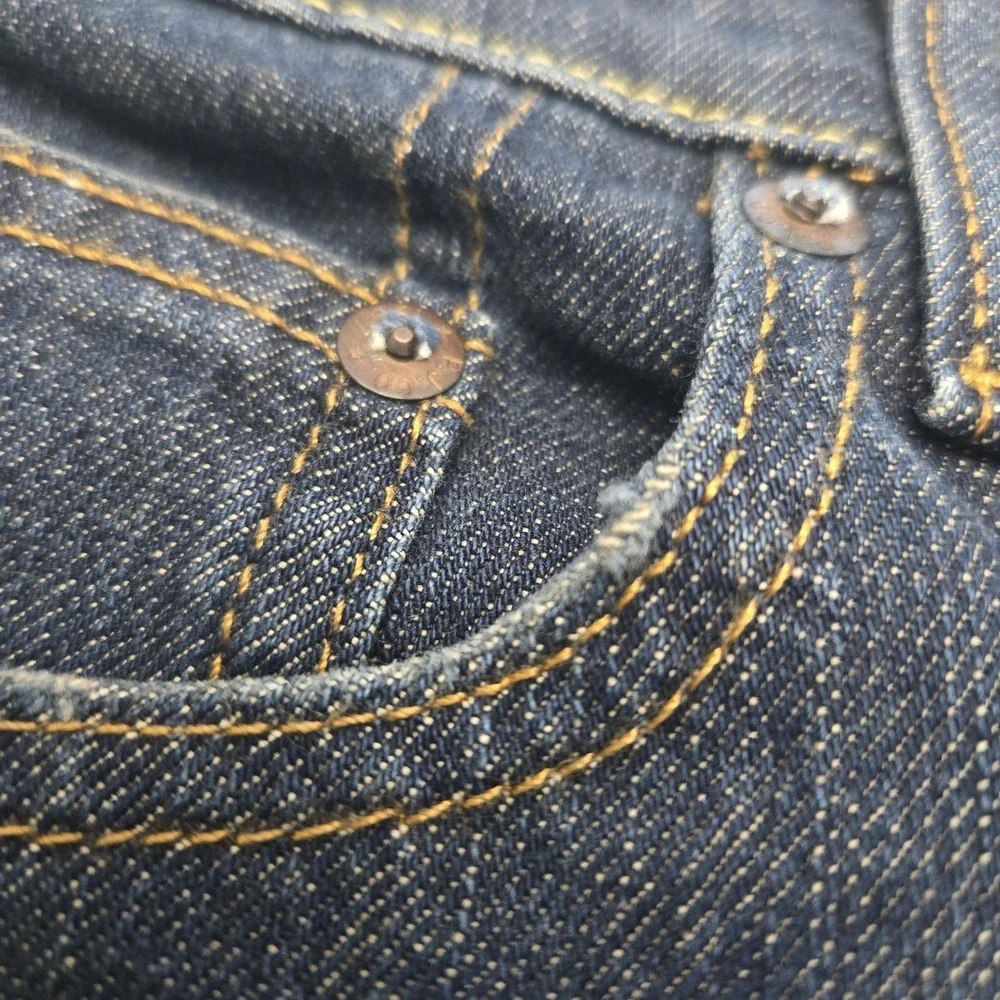 Polo Ralph Lauren Jeans Womens 6X32 Blue Denim Stretch‎ Kelly Bootcut Dark Wash - Picture 9 of 10